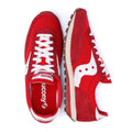 Saucony Trainer 80 Wildleder Rote Turnschuhe