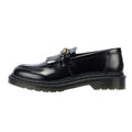 Dr. Martens Adrian Schwarze Farbe/Gepolsterte Glatte Lederschuhe