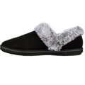 Skechers Cozy Campfire Fresh Toast Textil Damen Hausschuhe In Schwarz