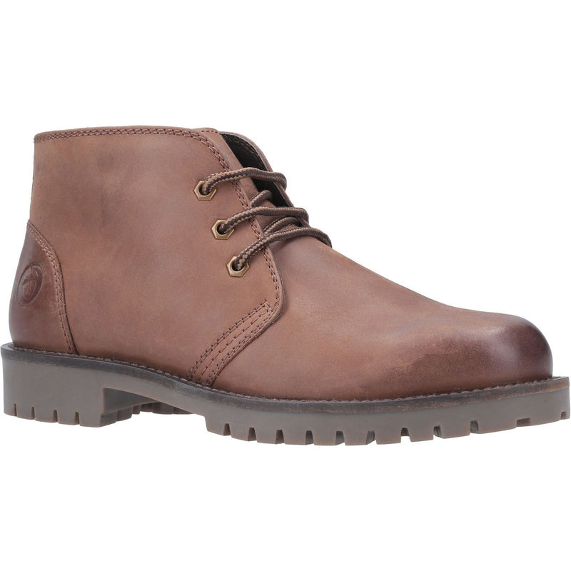 Cotswold Stroud Leder Herren Stiefel In Tan