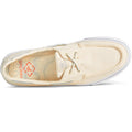 Sperry Bahama Ii Herren Elfenbein Schnürschuhe