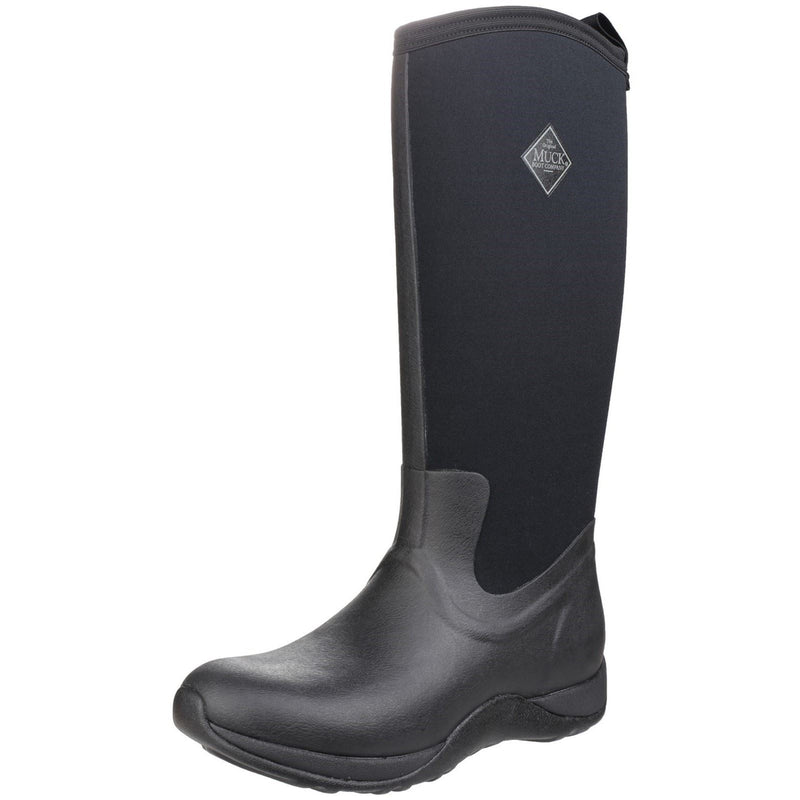 Muck Boots Arctic Adventure Schwarze Gummistiefel