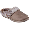 Skechers Cozy Campfire Lovely Life Polyester Damen Hausschuhe In Taupe