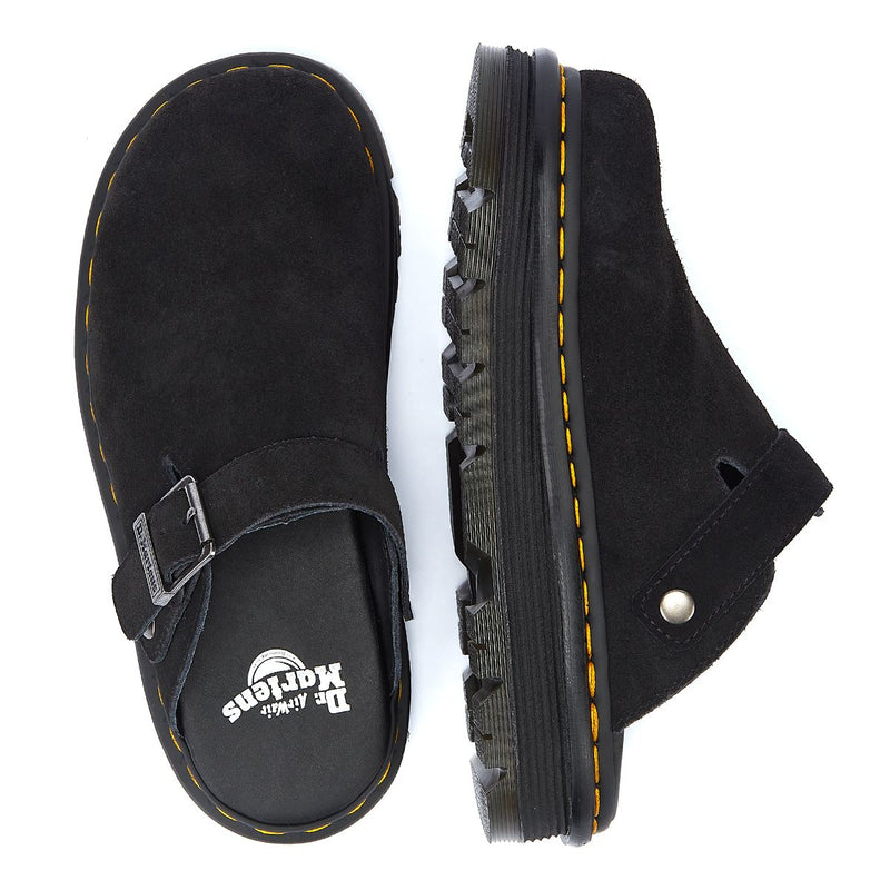 Dr. Martens Zebzag Maultier Aus Schwarzem Wildleder