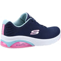 Skechers Skech-Air Extreme 2.0 Polyester Damen Sneaker In Marineblau/Hellblau