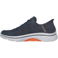 Skechers Arch Fit 2.0 Simplicity 2 Herren-Sneaker In Anthrazit/Orange