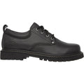 Skechers Tom Cats Schwarze Farbe Herren-Schnürschuhe Aus Leder