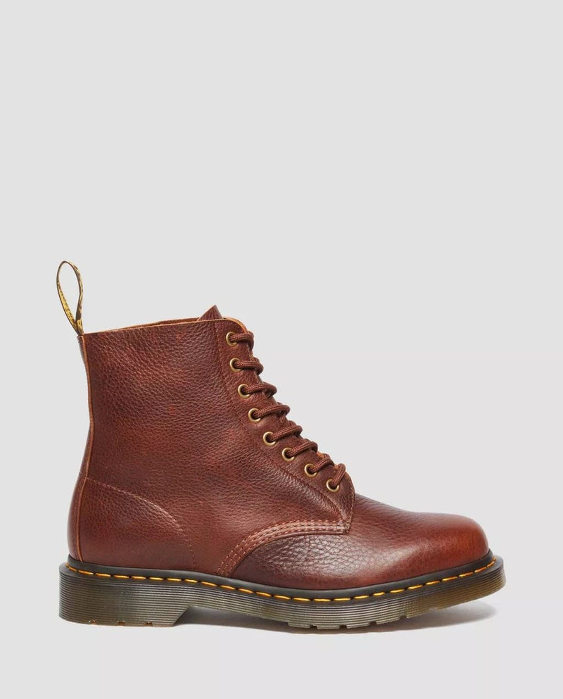 Dr. Martens 1460 Pascal Ambassador Lederbraune Stiefel