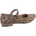 Hush Puppies Melissa Strap Wildleder Damen Leopardenballerinas