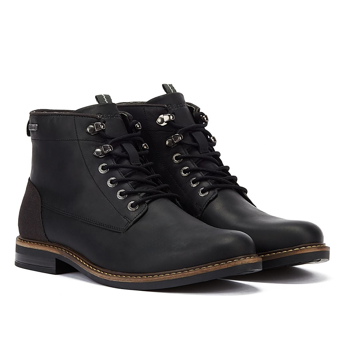 Barbour Deckham Herren Schwarz Stiefel