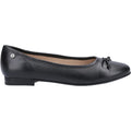 Hush Puppies Naomi Leder Damen Schwarze Flats