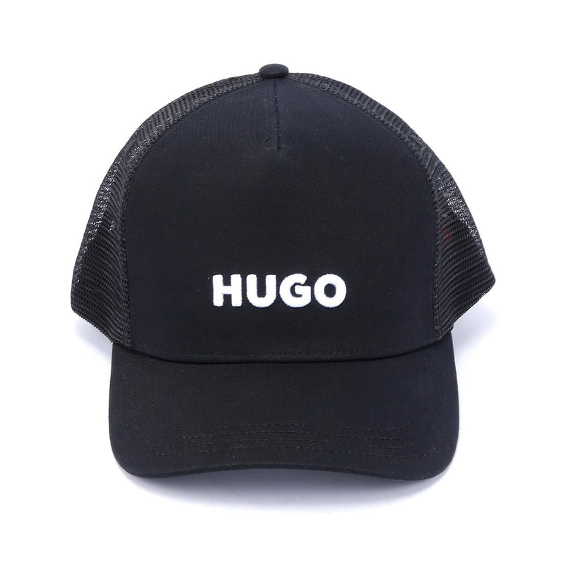 Hugo Marsel Trucker Baumwoll-Herrenschwarzkappen