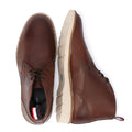 Ben Sherman Hampton Rote Herrenstiefel Aus Leder