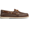 Sperry Gold Cup Authentic Original Leder Herren Braune Bootsschuhe