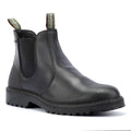 Barbour Patton Leder Herren Schwarze Stiefel