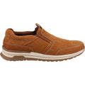 Hush Puppies Cole Leder Herren-Tan-Loafer