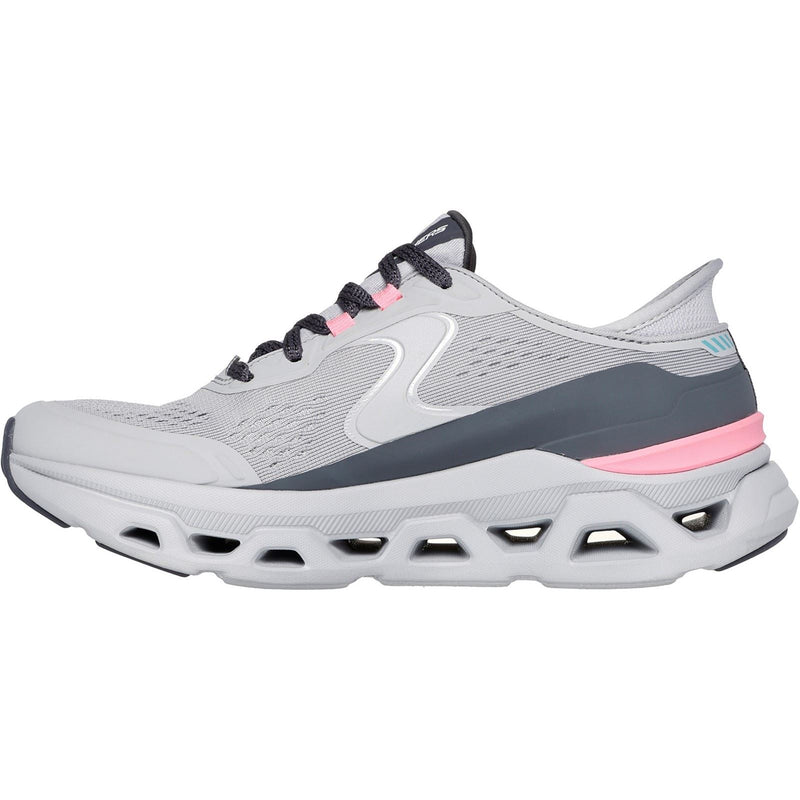 Skechers Glide-Step Altus Synthetische Damengrau/Rosa Sneaker