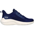 Skechers Bobs Squad Waves Textile Damen Navy Sneakers