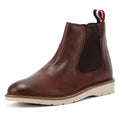 Ben Sherman Hampton Rote Herrenstiefel Aus Leder