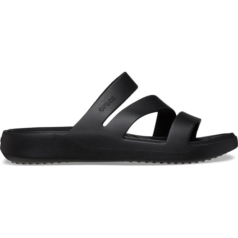 Crocs Getaway Strappy Damen Sandalen Aus Thermoplastischem Material In Schwarz