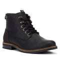 Barbour Deckham Herren Schwarz Stiefel