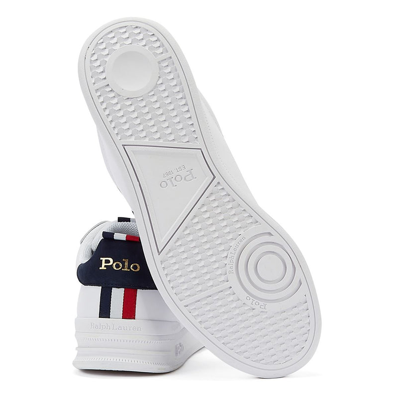 Ralph Lauren Hrt Ct Ii Sneakers Low Weiße Turnschuhe