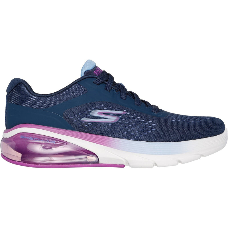 Skechers Go Walk Air 3.0 Textile Damen Sneaker In Marineblau/Lila