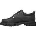 Skechers Tom Cats Schwarze Farbe Herren-Schnürschuhe Aus Leder