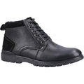 Hush Puppies Dean Wildleder Herren Schwarze Stiefel