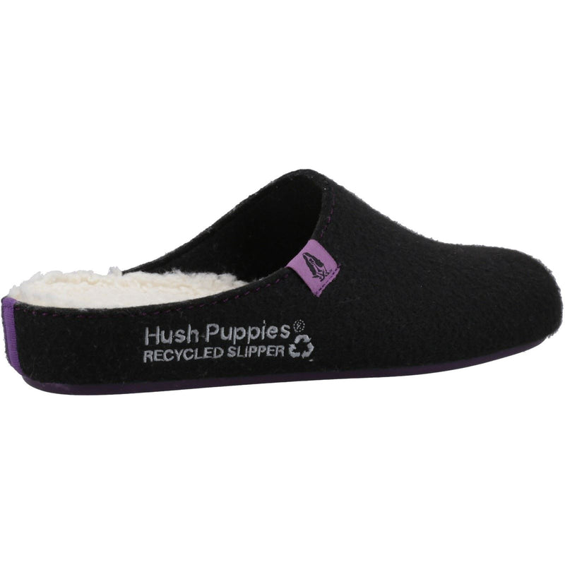 Hush Puppies The Good Damen Schwarze Hausschuhe