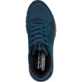 Skechers Skech-Air Ventura Textil Herren Sneaker In Teal/Schwarz