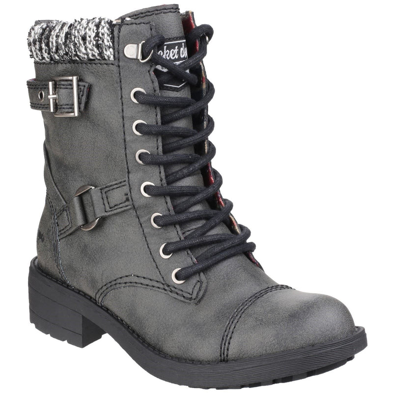 Rocket Dog Thunder Galaxy Damen Schwarze Stiefel