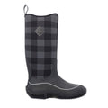 Muck Boots Hale Gummistiefel Mit Schwarz/Grauem Karomuster