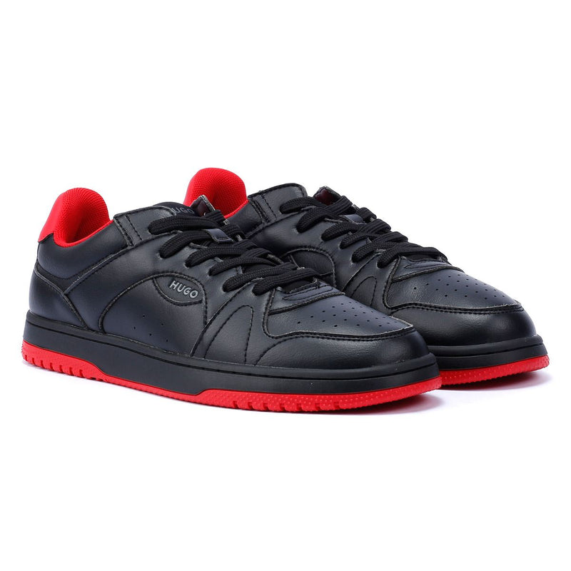 Hugo Hadrian Tennis Herren Schwarze Turnschuhe