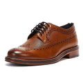 Ben Sherman Archie Brogue Leder Herren Braune Schnürschuhe