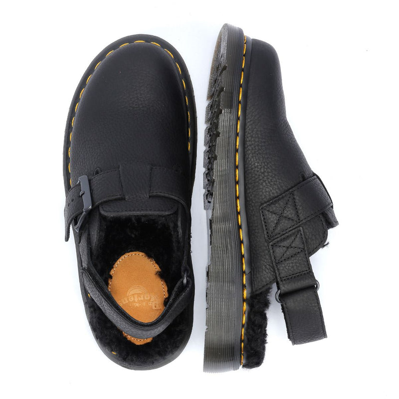 Dr. Martens Jorge II Leder Schwarze Sandalen