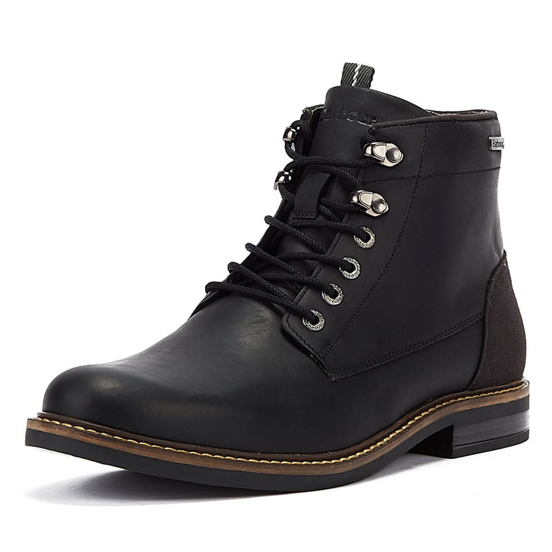 Barbour Deckham Herren Schwarz Stiefel