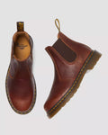 Dr. Martens 2976 Ambassador Lederbraune Stiefel