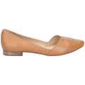 Hush Puppies Marley Ballerina Leder Damen Tan Flats.