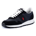 Ralph Lauren Trail 125 Schwarze Farbe Ledersneaker Für Herren