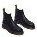 Dr. Martens 2976 WL Grizzly Leder Schwarze Stiefel