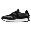 New Balance 327 Schwarze Farbe Ledersneaker