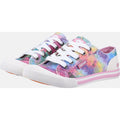 Rocket Dog Rocket Dog Jazzin Jazzin Baumwoll-Damensneaker In Pink/Multi