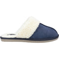 Hush Puppies Arianna Wildleder Damen Hausschuhe In Marineblau