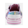 Rocket Dog Rocket Dog Jazzin Jazzin Baumwoll-Damensneaker In Pink/Multi