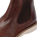 Ben Sherman Hampton Rote Herrenstiefel Aus Leder