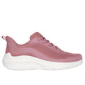 Skechers Bobs Squad Waves Still Wading Textil Damen Rosa Sneakers