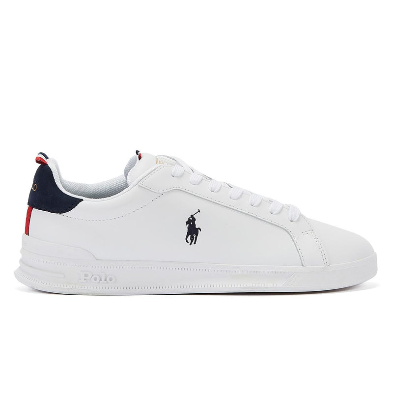 Ralph Lauren Hrt Ct Ii Sneakers Low Weiße Turnschuhe