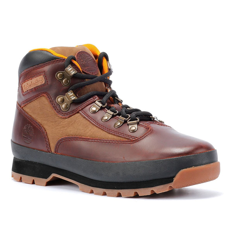 Timberland Euro Hiker Braune Herrenstiefel Aus Leder