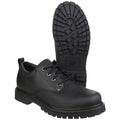 Skechers Tom Cats Schwarze Farbe Herren-Schnürschuhe Aus Leder